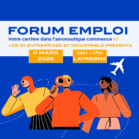 3ème édition de notre Forum emploi aéronautique