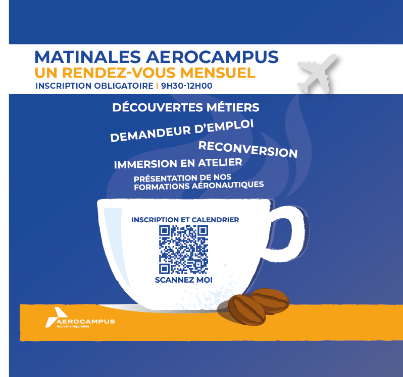 Les Matinales AEROCAMPUS : découvrez les métiers aéronautiques et boostez votre carrière