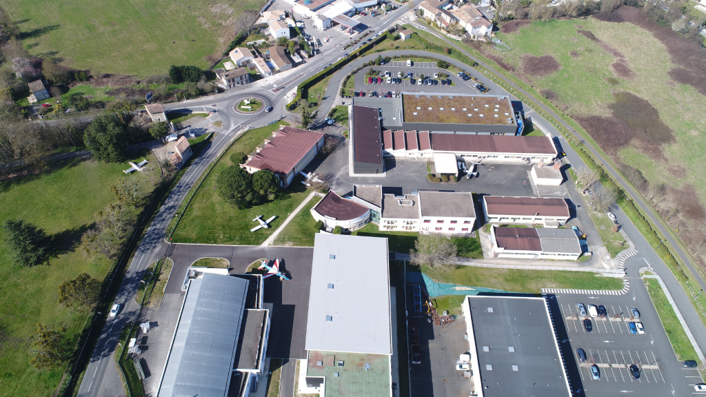 Aerial view of AEROCAMPUS